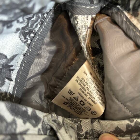 Cartonnier Anthropologie Printed Charlie Ankle Pants Size 4 - Picture 10 of 10